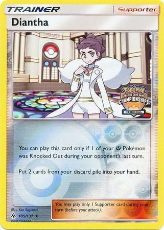 Forbidden Light Diantha #105 Regionals Promo